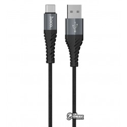 Кабель Type-C - Type-C, Hoco X38 Cool Charging Data, 1 метр, черный