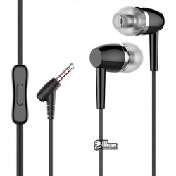 Наушники Champ Y6, вакуумные, черные