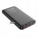 Power bank Hoco J90, PD20 Вт+USB 22.5Вт, 10000 mAh, чорний