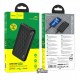 Power bank Hoco J90, PD20 Вт+USB 22.5Вт, 10000 mAh, чорний