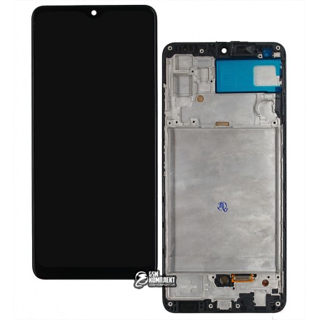 Дисплей для Samsung A325 Galaxy A32, черный, с рамкой, High Copy, (OLED)