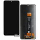Дисплей для Samsung A127 Galaxy A12 Nacho, чорний, без рамки, оригінал (PRC)