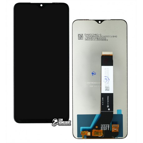 Дисплей для Xiaomi Poco M3, черный, без рамки, High Copy, M2010J19CG
