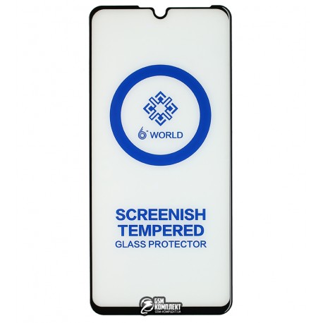 Защитное стекло для Huawei P30 Lite, 5D, World, Full Glue, черное