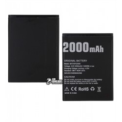 Акумулятор BAT18702000 для Doogee X50 , (Li-ion 3.7V 2000mAh), без логотипу