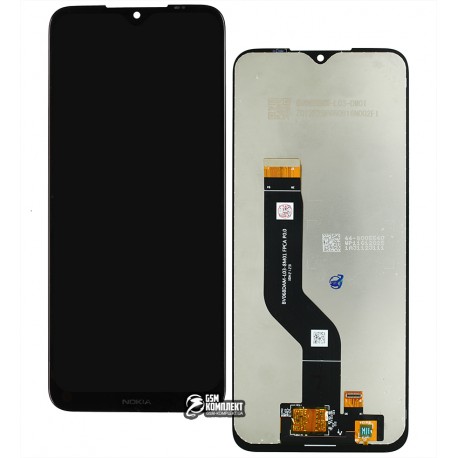 Дисплей для Nokia G50, чорний, без рамки, оригінал (PRC)