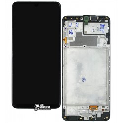 Дисплей Samsung M225 Galaxy M22, черный, с рамкой, оригинал (PRC), original glass Дисплей Samsung M225 Galaxy M22, черный, с рамкой, оригинал (PRC), original glass