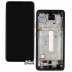 Дисплей для Samsung A525 Galaxy A52, A526 Galaxy A52 5G, черный, с рамкой, High Copy, (OLED)