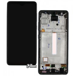 Дисплей для Samsung A525 Galaxy A52, A526 Galaxy A52 5G, черный, с рамкой, High Quality, (OLED), широкая рамка, вырез капля под фронталку Дисплей для Samsung A525 Galaxy A52, A526 Galaxy A52 5G, черный, с рамкой, High Quality, (OLED), широкая рамка, вырез капля под фронталку