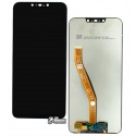 Дисплей для Huawei Nova 3, черный, с тачскрином, High quality