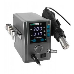 Термовоздушная паяльная станция Sugon 2020D, фен, цифровая индикация, 3 режима памяти, 700W