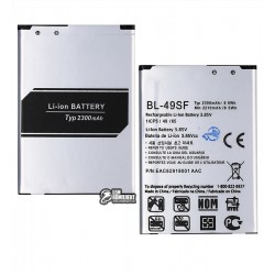 Акумулятор BL-49SF для LG G4 H735p Beat, G4s Dual H734, G4s Dual H736, Li-ion, 3,85 B, 2300 мАг, без логотипу Акумулятор BL-49SF для LG G4 H735p Beat, G4s Dual H734, G4s Dual H736, Li-ion, 3,85 B, 2300 мАг, без логотипу