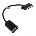 Перехідник, OTG кабель перехідник Samsung 30 pin на USB для планшетів Samsung Galaxy Tab P1000 / P5100 / N8000