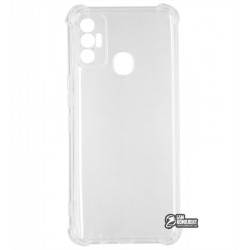 Чохол для Tecno Spark 7 (KF6n), WXD HQ, силіконовий, протиударний, прозорий