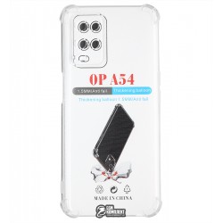 Чехол для Oppo A54, WXD HQ, силиконовый, противоударный, прозрачный