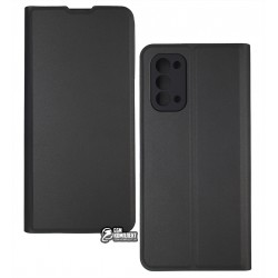 Чохол для Oppo A74, Wave Shell case, книжка, чорна
