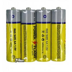 Батарейка PowerFlash R6 (AA), в запайці 4шт. Батарейка PowerFlash R6 (AA), в запайці 4шт.