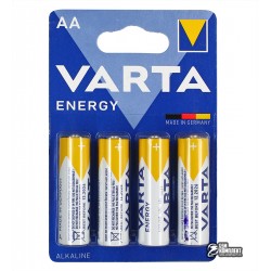 Батарейка VARTA Energy (Alcaline), AA, LR6, блістер 4 шт Батарейка VARTA Energy (Alcaline), AA, LR6, блістер 4 шт
