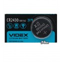 Батарейка CR2430 VIDEX, 3В 5011LC