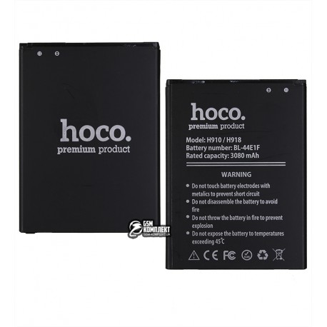 Аккумулятор Hoco BL-44E1F для LG V20 H910, V20 H918, V20 H990DS, V20 LS997, V20 US996, V20 VS995, Li-ion, 3,85 B, 3200 мАч