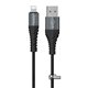 Кабель Lightning – USB, Hoco X38 Cool Charging Data, 1 метр, чорний