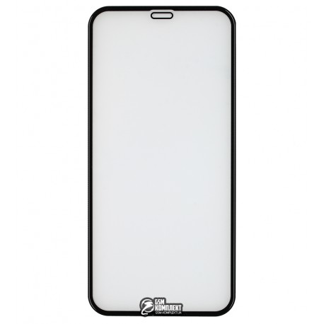 Защитное стекло для iPhone 12 Mini, 0.3 мм, 4D Люкс, черное