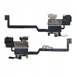 Шлейф для Apple iPhone X, датчика приближения, с динамиком, с микрофоном, копия