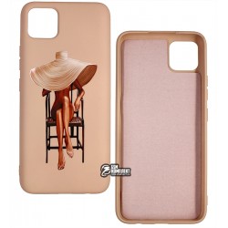 Чехол для Realme C11, ART Lady with Hat, силиконовый Чехол для Realme C11, ART Lady with Hat, силиконовый