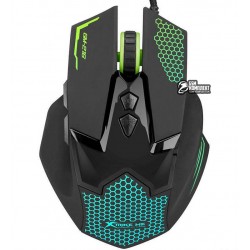 Миша ігрова XTRIKE GM-216 BK, дротова, чорна