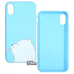 Чехол для iPhone X / Xs, Toto Print case, #57 bear tongue