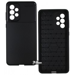 Чохол для Samsung A736 Galaxy A73, Ultimate Experience Carbon, силікон, чорний