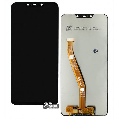 Дисплей для Huawei Mate 20 lite, черный, с тачскрином, grade B, копия, SNE-LX1