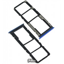 Тримач SIM-карти для Xiaomi Redmi 9C, синій, Twilight Blue, M2006C3MG, M2006C3MT