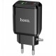 Зарядное устройство Hoco N5 Favor 2 port PD20W+QC3.0, черное
