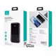 Power Bank USAMS Dual USB Digital Display Power 10000mAh US-CD163 PB58 |2USB/1Type-C|, 2A| (black)