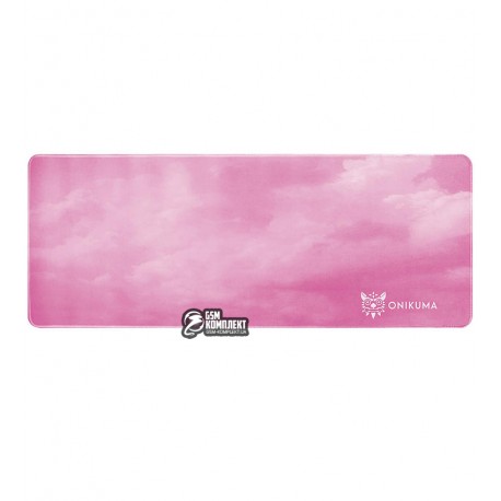 Килимок для миші ONIKUMA Gaming Mouse Pad G3 | 800*300*3мм, рожевий