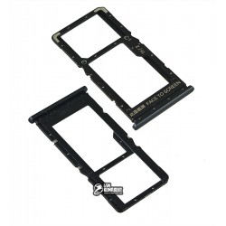 Держатель SIM-карты для Xiaomi Redmi Note 10 5G, серый, Graphite Gray