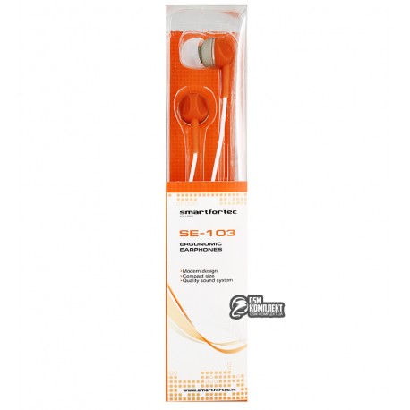 Навушники Smartfortec SE-103 Orange