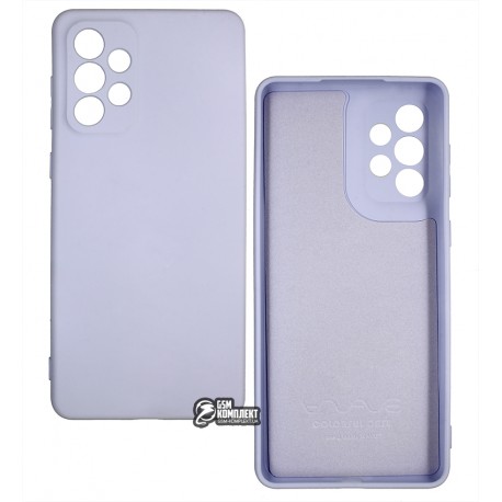 Чехол для Samsung A736 Galaxy A73, WAVE Colorful case, софттчач силикон, light purple Чехол для Samsung A736 Galaxy A73, WAVE Colorful case, софттчач силикон, light purple