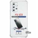 Чохол Samsung A536 Galaxy A53, WXD силікон 0.8 mm HQ, протиударний силікон, прозорий