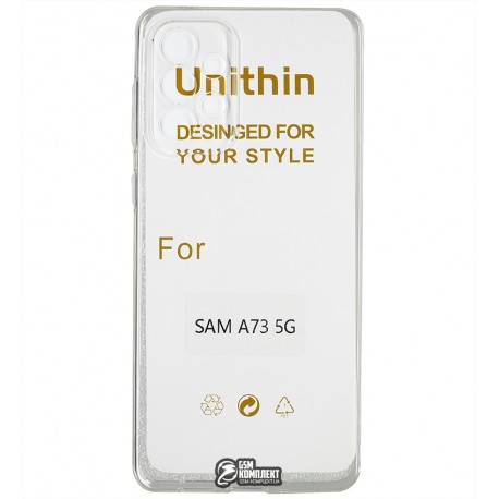 Чехол для Samsung A736 Galaxy A73, ультратонкий силикон 0,3мм, прозрачный