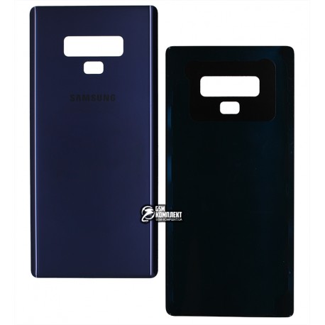 Задня панель корпусу для Samsung N960 Galaxy Note 9, синій колір, ocean blue