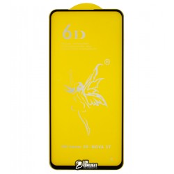 Защитное стекло для Huawei Honor 20 (2019), Honor 20 Pro (2019), Nova 5T, 3D, черное