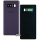 Задняя панель корпуса для Samsung N950F Galaxy Note 8, серая, со стеклом камеры, полная, Original (PRC), orchid gray