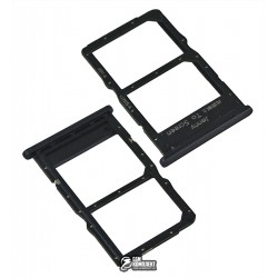 Тримач SIM-карти для Huawei P40 Lite, чорний Тримач SIM-карти для Huawei P40 Lite, чорний