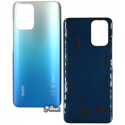 Задняя панель корпуса для Xiaomi Redmi Note 10S, синяя
