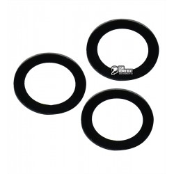 Скло камери для Samsung G991 Galaxy S21 5G, чорний, без рамки