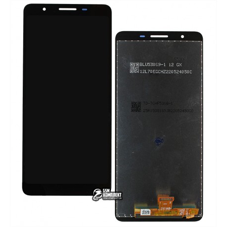 Дисплей для Samsung A013 Galaxy A01 Core, чорний, Best copy, без рамки, копія