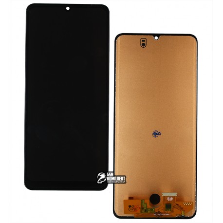 Дисплей для Samsung A225 Galaxy A22, черный, Best copy, без рамки, копия, (TFT)