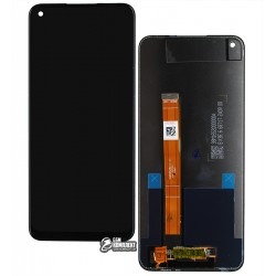 Дисплей для Oppo A55, чорний, без рамки, оригінал (PRC), CPH2325